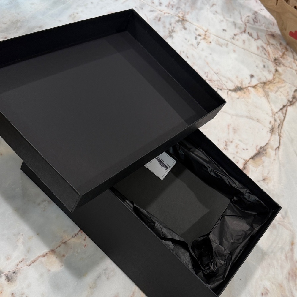 Versace Black Box with Gold Lettering - Picture 2 of 3